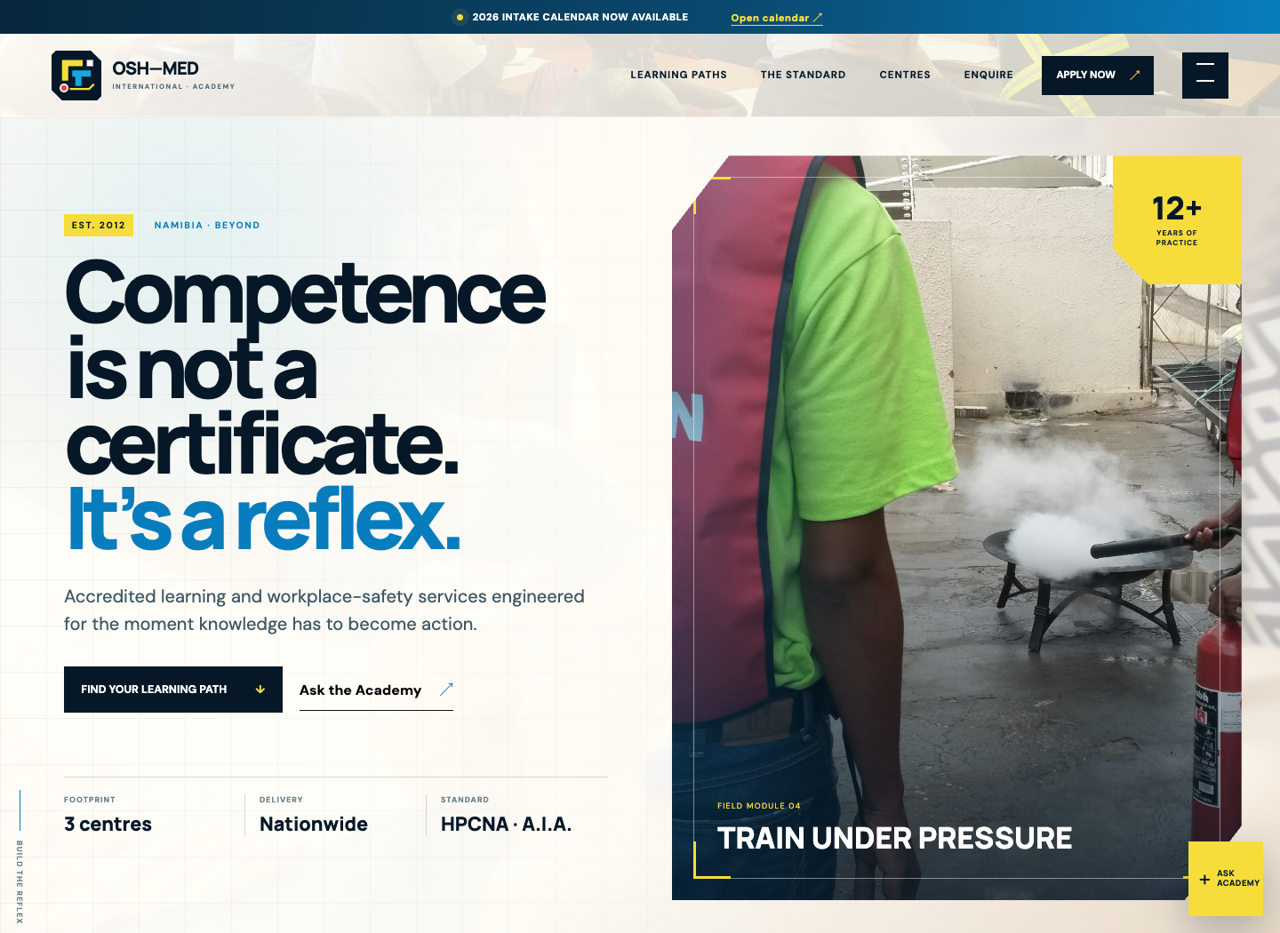 OSH-Med International Academy experience with the redesigned reflex-system identity